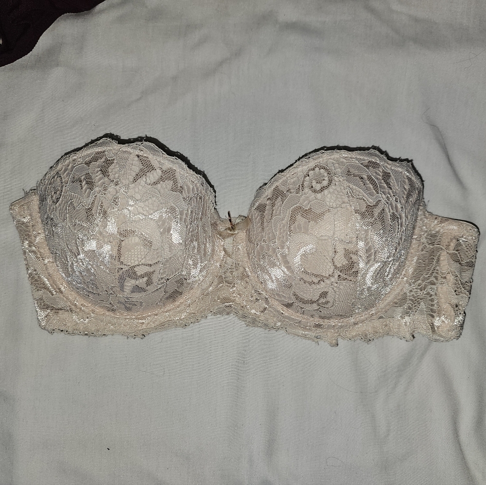Marilyn Monroe Lace Bra 34B strapless push up